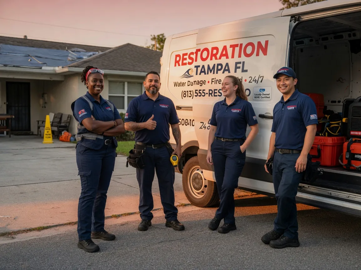 Water Damage Restoration company in Estherwood, LA